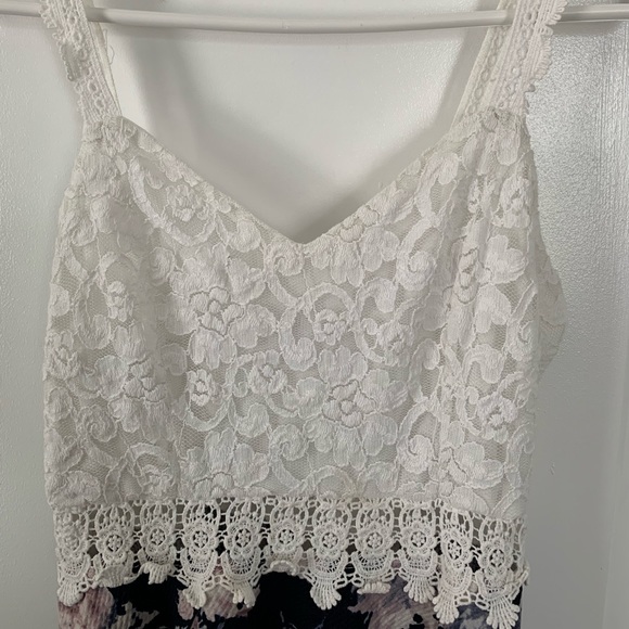 Eclipse / US M / A-line floral mini dress - Picture 3 of 5